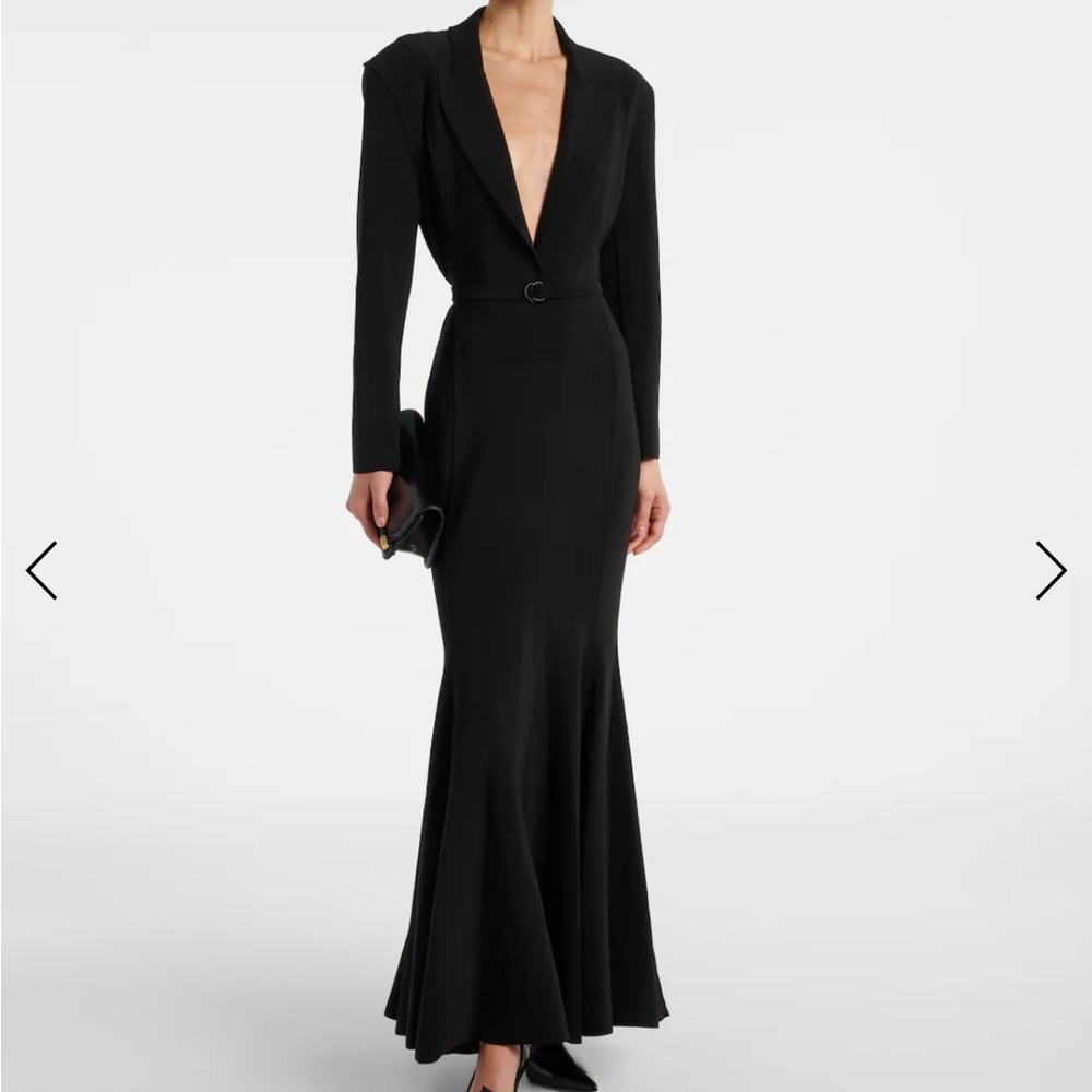 NWT NORMA KAMALI
FISHTAIL DRESS TO MIDCALF 
BLACK, MEDIUM / 8 - Picture 5 of 6
